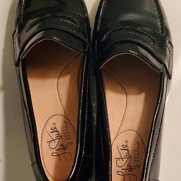 Life Stride Madison Patent Loafer Black Size 8 New - Picture 4 of 5
